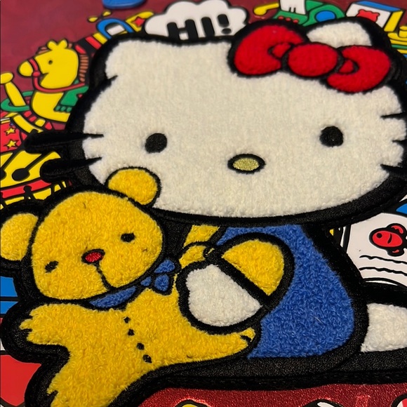 Loungefly Hello Kitty 50th Anniversary Metallic Tote Bag with coin purse - Picture 10 of 10